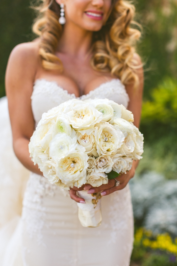 Chic White Wedding, Bridal Bouquet