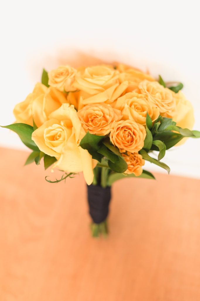 maid yellow bouquet