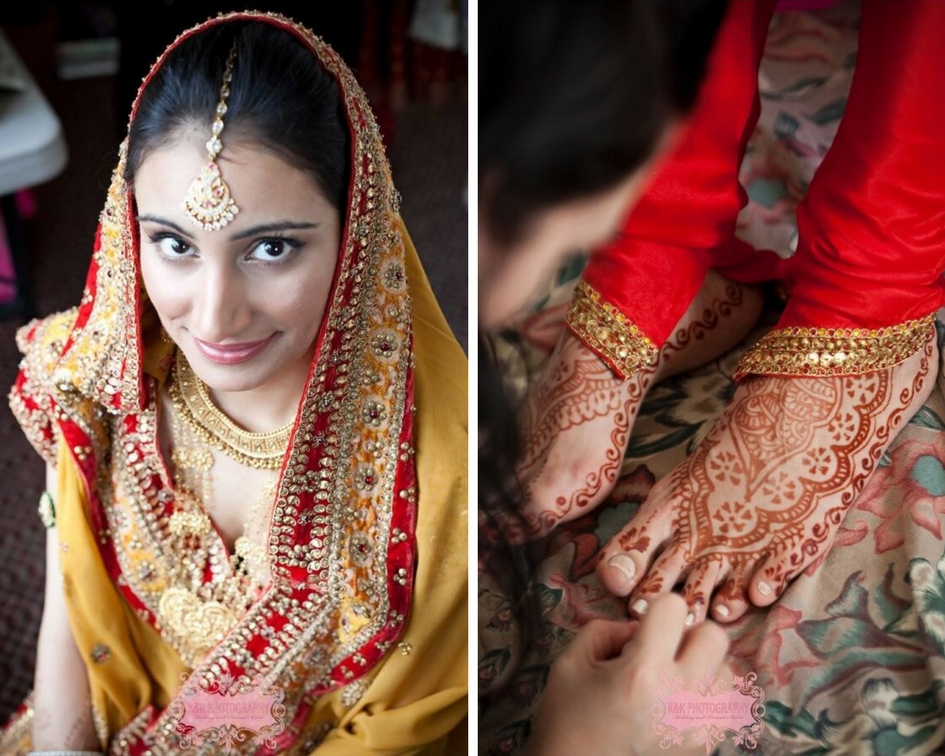 Vangie's Events Indian Wedding Bride and Henna